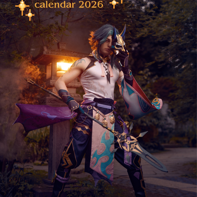Cosplay Calender 2026 (Pixelendar)